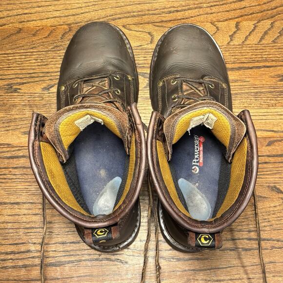 Carolina CA7528 28 Series Brown Comp Toe 6” Work Boots Men’s 12 D - Picture 6 of 8